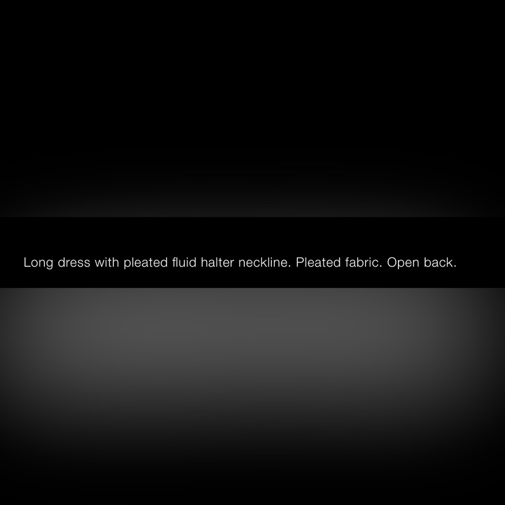 ZARA PLEATED HALTER DRESS - Picture 15 of 16